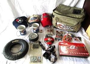 lot 69 image: NASCAR collectibles as shown