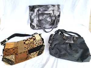 lot 119 image: Genuine Coach (2) and Vera Wang purses