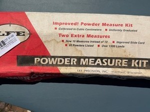 lot 148 image: Lee powder measure kit