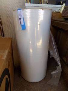 lot 87 image: 24 wide  roll of plastic