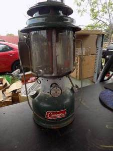 lot 114 image: Coleman lantern