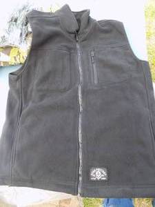 lot 174 image: Zero Foxtrot fleece vest XL new