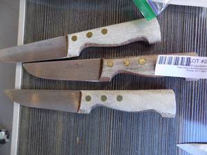 lot 218 image: 3 Paul Bocuse knives