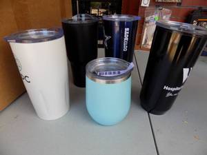 lot 240 image: INSULATED TUMBLERS
