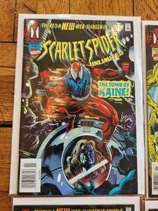 Vintage lot of 4 - Marvel Comics - The Spectacular Scarlet Spider - #1-4 of 4-part series