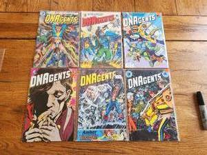 lot 23 image: Vintage lot of 6 - Eclipse Comics - DNAgents - vintage selection of years