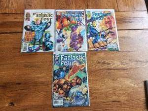 lot 77 image: Vintage lot of 4 - Marvel Comics - Fantastic Four - vintage selection