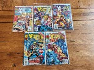 lot 105 image: Vintage lot of 5 - Marvel Comics - X-Factor - vintage selection - #122-126