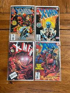 lot 133 image: Vintage lot of 4 - Marvel Comics - X-Men