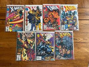 lot 137 image: Vintage lot of 7 - Marvel Comics - X-Men