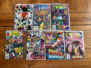 lot 139 image: Vintage lot of 7 - Marvel Comics - X-Men