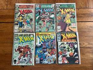 lot 144 image: Vintage lot of 6 - Marvel Comics - X-Men Shatter-Shot & The Uncanny X-Men