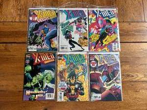 lot 150 image: Vintage lot of 6 - Marvel Comics - X-Men 2099 A.D.