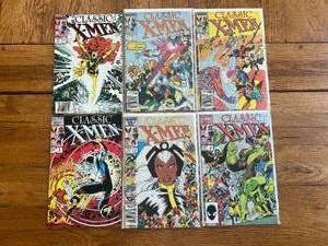 lot 154 image: Vintage lot of 6 - Marvel Comics - Classic X-Men