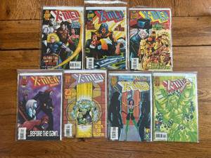 lot 158 image: Vintage lot of 7 - Marvel Comics - X-Men 2099