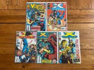 lot 189 image: Vintage lot of 5 - Marvel Comics - X-Factor