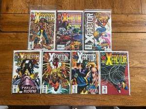 lot 190 image: Vintage lot of 7 - Marvel Comics - X-Factor