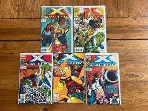 lot 191 image: Vintage lot of 5 - Marvel Comics - X-Factor