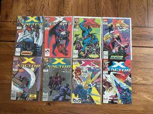 lot 193 image: Vintage lot of 8 - Marvel Comics - X-Factor