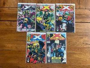 lot 196 image: Vintage lot of 5 - Marvel Comics - X-Factor