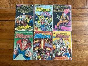 lot 197 image: Vintage lot of 6 - Eclipse Comics - The New DNAgents