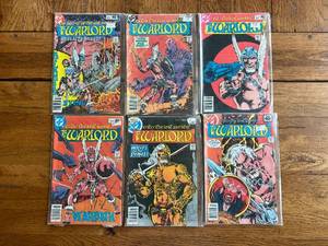 lot 199 image: Vintage lot of 6 - DC Comics - The Warlords