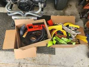 lot 8 image: Selection of vintage Hot Wheel tracks -