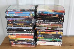 lot 86 image: Collection of dvds see picture for titles