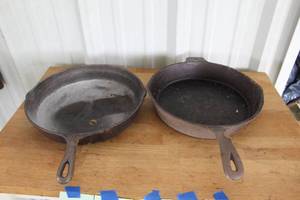 lot 92 image: cast iron cookware