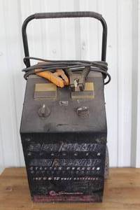 lot 93 image: portable engine starter and battery charger