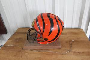 lot 109 image: Cincinnati Bengals helmet telephone