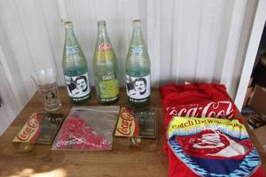 lot 135 image: collection of vintage Coca-Cola themed memorabilia and others see pictures for details