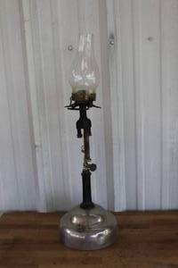 lot 136 image: vintage Coleman lantern, potentially a pre-1920s