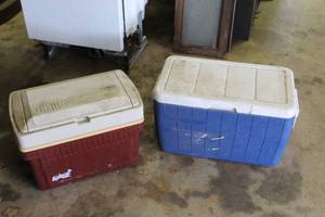lot 418 image: coolers