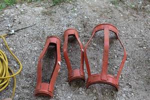 lot 539 image: non-weld bow spring centralizers