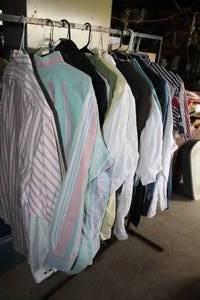 lot 580 image: Mens long sleeve tops a mix of brands and there is XL to XXL see pictures
