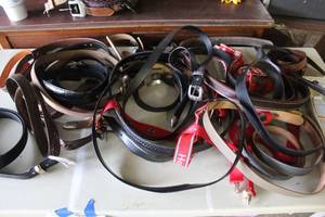 lot 700 image: Collection of belts different sizes