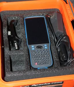 lot 8 image: Stonex SH5A rugged Android GNSS handheld data controller with case