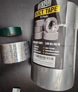 lot 203 image: Duct Tape and Electical Tape