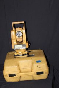 lot 41 image: Topcon Total Station GTS-212 and case