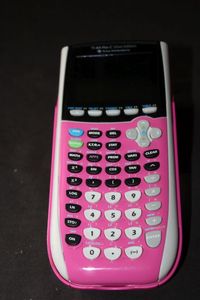 lot 72 image: Texas Instruments, TI-84 Plus C Silver Edition Graphing Calculator