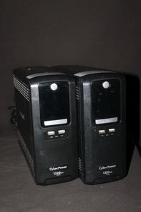 lot 74 image: Two CyberPower AVR uninterruptible power supply units 1325 VA