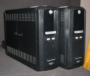 lot 83 image: Two CyberPower AVR uninterruptible power supply units 1325 VA