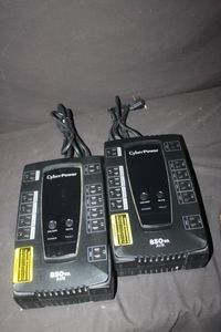lot 93 image: Two CyberPower AVR uninterruptible power supply units 850 VA