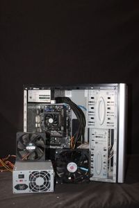 lot 94 image: Computer Tower for Components only and extras