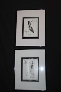 lot 134 image: Two Matted Framed prints