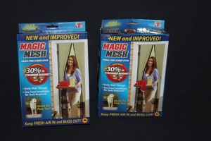 lot 144 image: Two magnetic doorway screens, one has been opened but appeared complete, other one was sealed