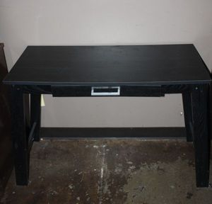 lot 152 image: Black writing desk