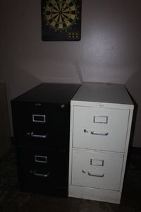 lot 161 image: Two Metal filing Cabinets