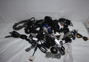 lot 229 image: Large quantity of Miscellaneous electronic cables and chargers